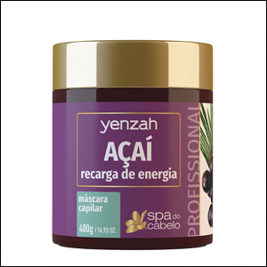 Máscara Açaí Linha SPA do Cabelo Yenzah