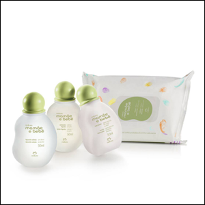 Conjunto Miniatura Mamãe e Bebê Natura