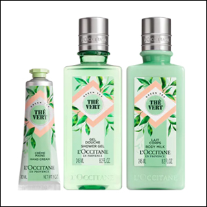 10 Rotina Trio Banho e Hidratação Chá Verde L'Occitane en Provence