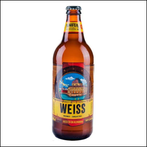 Imagem de uma cerveja Weiss Ale da Nauta.