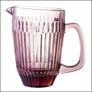 Imagem de uma jarra de 1.6 litros na cor rosé.