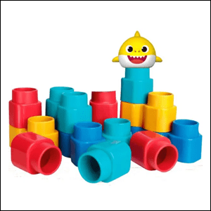 lego-01 Blocos de montar Baby Shark Elka