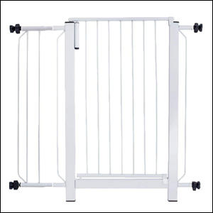 Grade-para-Porta-Master Grade para porta de aço na cor branca.