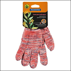 Luvas para jardinagem Tramontina.