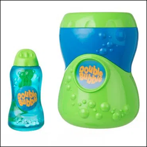 Máquina de bolhas Double Bubble, Fanfun.
