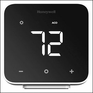 Termostato Inteligente Preto Honeywell Home