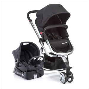 Carrinho de bebê Travel System Mobi Safety 1st.