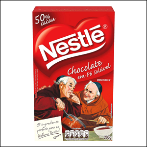 Chocolate em Pó 50% Cacau, Nestlé.