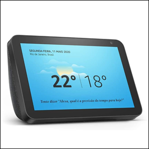 Echo Show 8 - Smart Speaker com tela de 8" e Alexa.