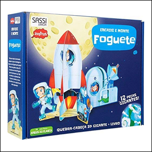 Foguete : Encaixe e monte, Sassi.