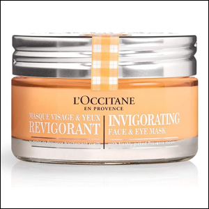 Máscara facial revigorante Melão Provençal L'Occitane en Provance em pote de 75 ml.
