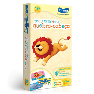 Meu-Primeiro-Quebra-Cabeça-Toyster-Brinquedos Meu Primeiro Quebra-Cabeça Toyster Brinquedos.