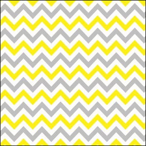 Papel de parede lavável, chevron nas cores amarelo e cinza.