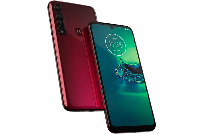 Motorola Moto G8 Plus na cor Chery.