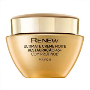 Creme-Renew-Ultimate-Noite-Restauração-45+-Avon Creme Renew Ultimate Noite Restauração 45+ Avon