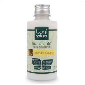 Hidratante-Deo-Corporal-Amêndoa-e-Lavanda-Boni-Natural Hidratante Deo Corporal Amêndoa e Lavanda, Boni Natural.