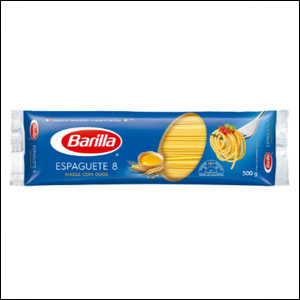 Macarrão-Espaguete-Barilla-com-Ovos-Nº-8 Macarrão Espaguete Barilla com Ovos Nº 8