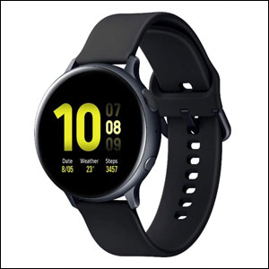 Samsung-Galaxy-Watch-Active-2 Samsung Galaxy Watch Active 2 na cor preta.