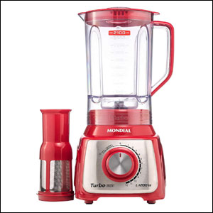 Liquidificador-Turbo-Inox-Mondial Liquidificador Turbo Inox Mondial