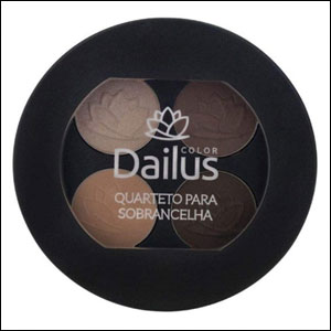 Quarteto de sombras para sobrancelhas Dailus