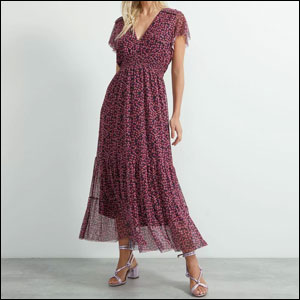 Vestido-Midi-em-Tule-Estampa-Floral-Renner Vestido Midi em Tule Estampa Floral Renner