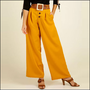 Calça-Feminina-Pantalona-Wide-Leg Calça Feminina Pantalona Wide Leg