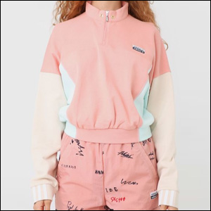 Moletom-Cropped-Fechado-Adidas-Originals Moletom Cropped Fechado Adidas Originals