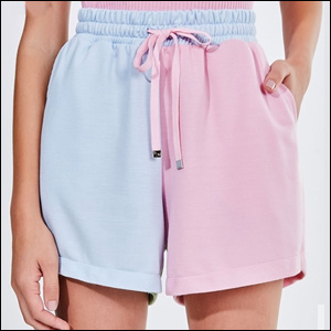 Short-em-Moletom-Color-Blocking-Youcom Short em Moletom Color Blocking, Youcom