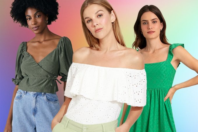 Tendência de verão: o frescor das roupas com laise