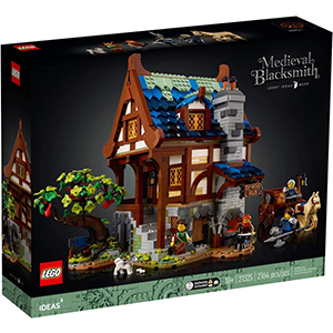 3-Lego-Ideas-Medieval-Blacksmith-21325-(2164-Peças